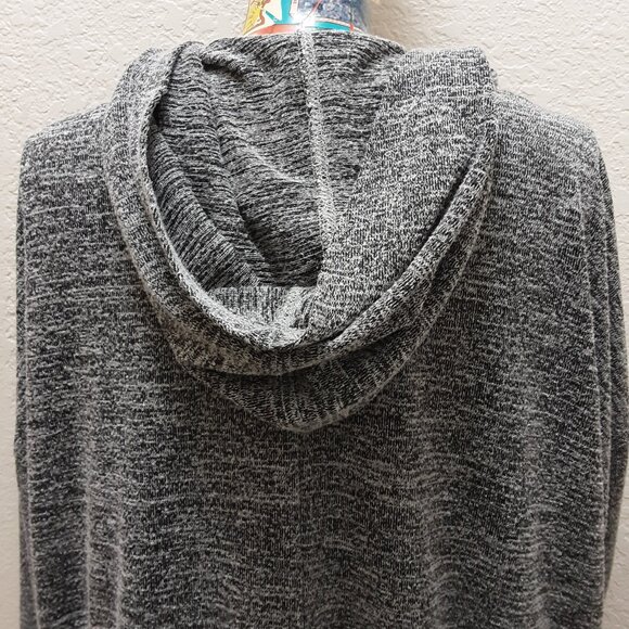 Mudd Cardigan Open Front Hoodie - Picture 4 of 9